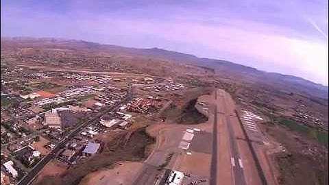 Axon Scratchbuilt RC Airplane from Dollar Foamboard With HD Wing Camera