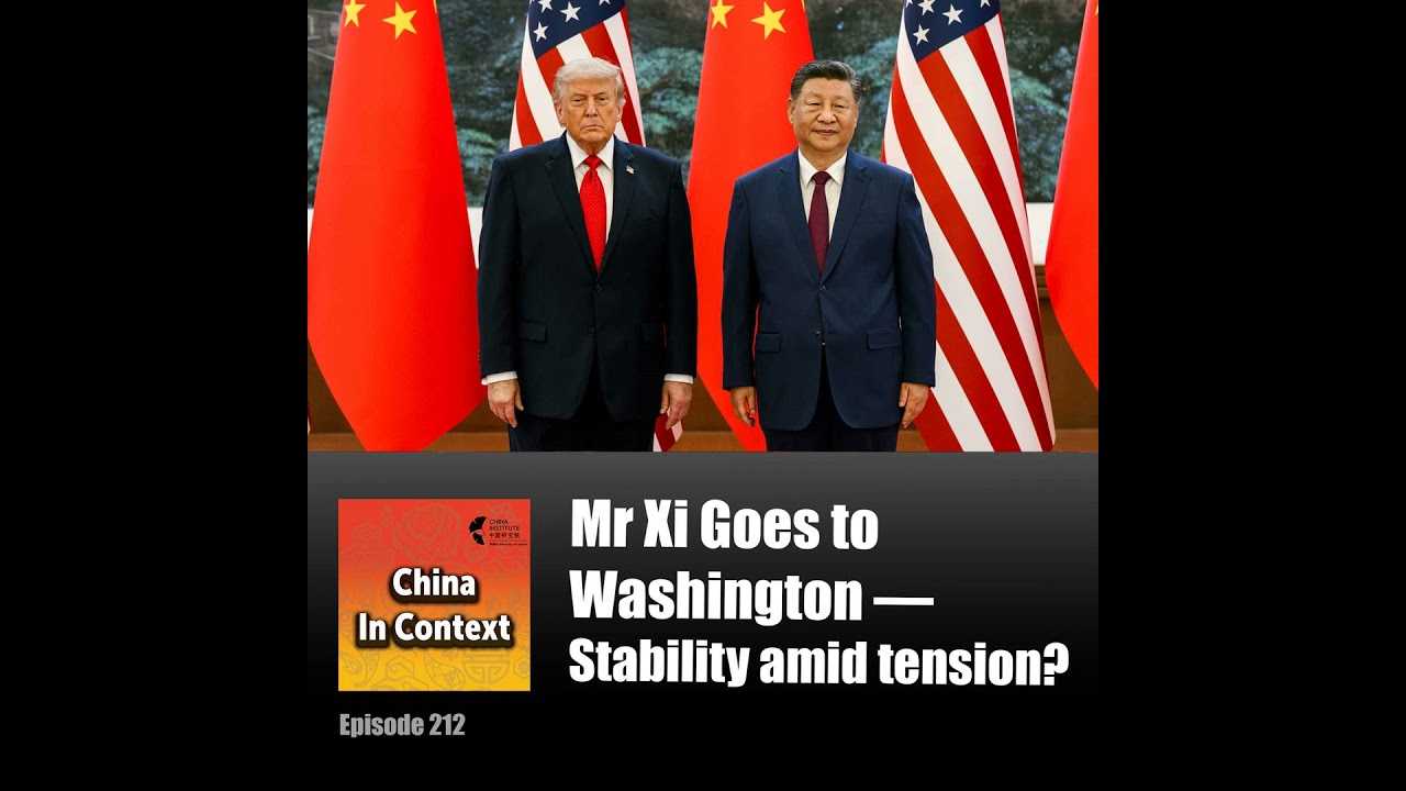Thumbnail for Mr Xi goes to Washington — Stability amid tension?