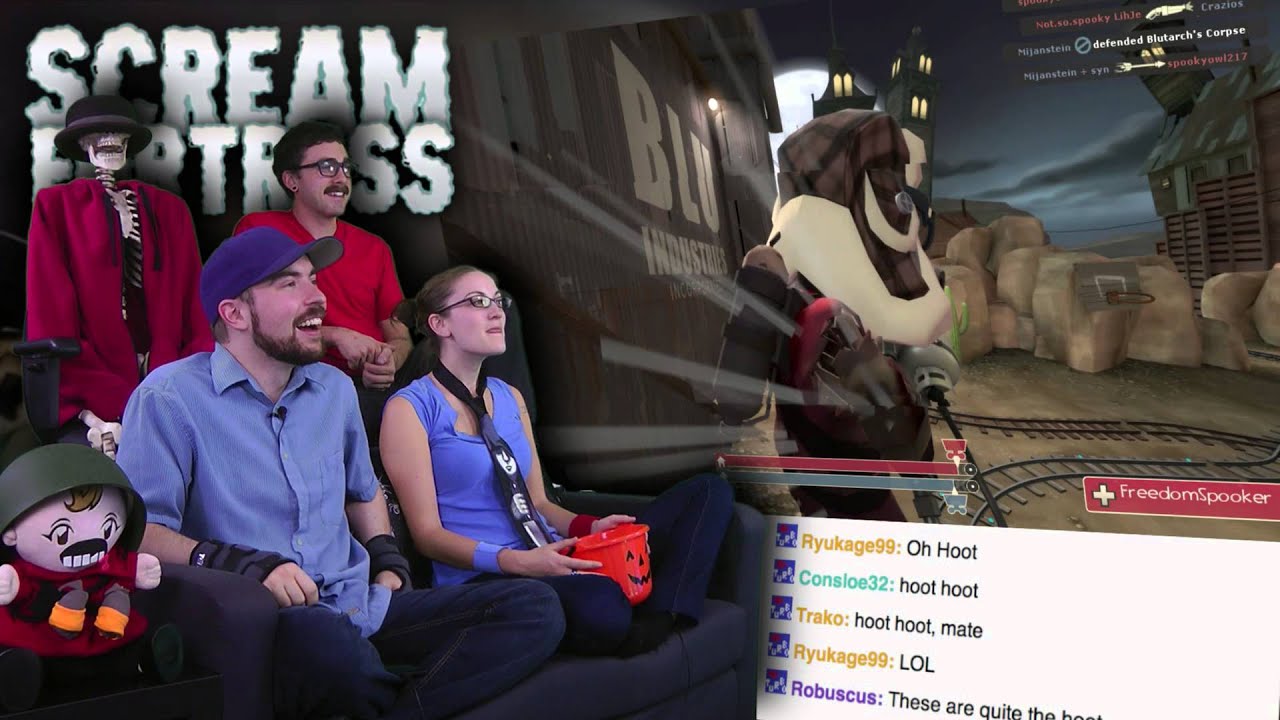 The Voices of TF2! - Welcome to Helltower! Scream Fortress 2013! - Part 3 - The Voices of TF2! - Welcome to Helltower! Scream Fortress 2013! - Part 3
