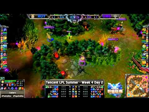 ROYAL vs OMG - LPL Summer 2013 W4D2