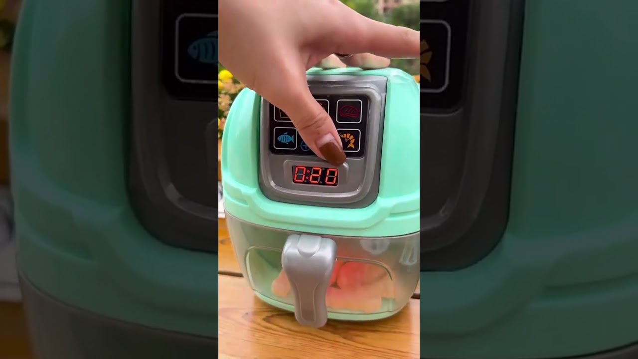 CB987773 CB987776 Air fryer light cook discoloration toy kitchen for children