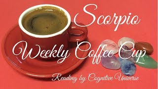 Scorpio November 20, 2017 Weekly Coffee Cup Reading by Cognitive Universe