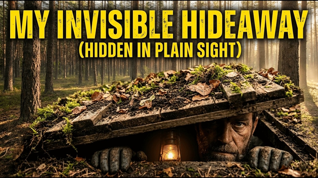 Hiding from the World: My Secret Underground Bushcraft Base