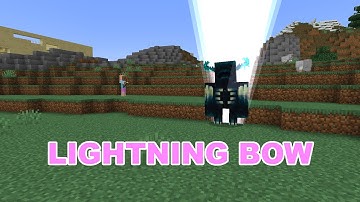 How To Make a Lightning Bow In Minecraft Java 1.21+