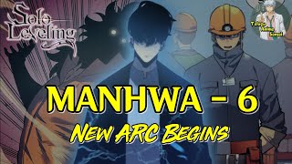 SOLO LEVELING Manhwa EPISODE 6 chapters - 62,63,64,65 | HUNTERS GUILD ARC Begins|Telugu Anime Sensei