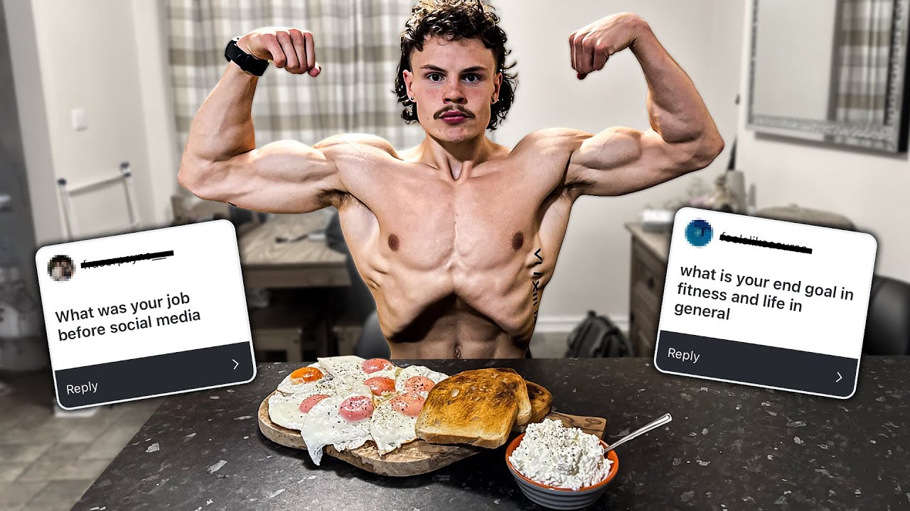 FULL DAY OF EATING TO BUILD MUSCLE + Q&A
