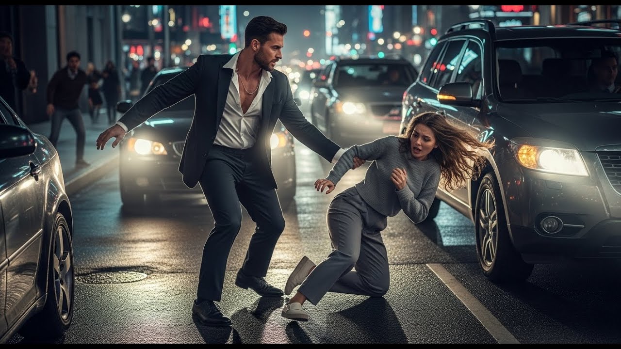 Her ex pushed her in front of a speeding car — the Mafia Boss yanked her into his arms, saving her.