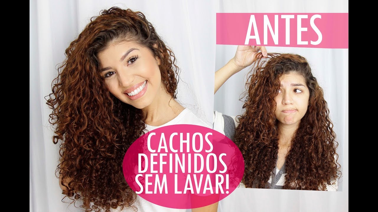 ARRUMANDO OS CACHOS PELA MANHÃ SEM LAVAR | Por Jessica Melo