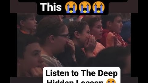 The SPEECH That Moved the WHOLE AUDIENCE to TEARS.(Very Emotional)