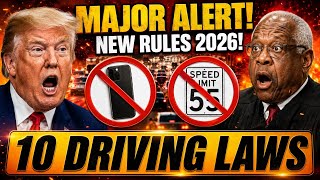 10 Driving Rules Just Changed in 2026 — New U.S. Laws Every Driver Must Know