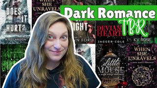 Dark Romance TBR  All of the Dark Romance and Mafia Romance Books I Need to Read!