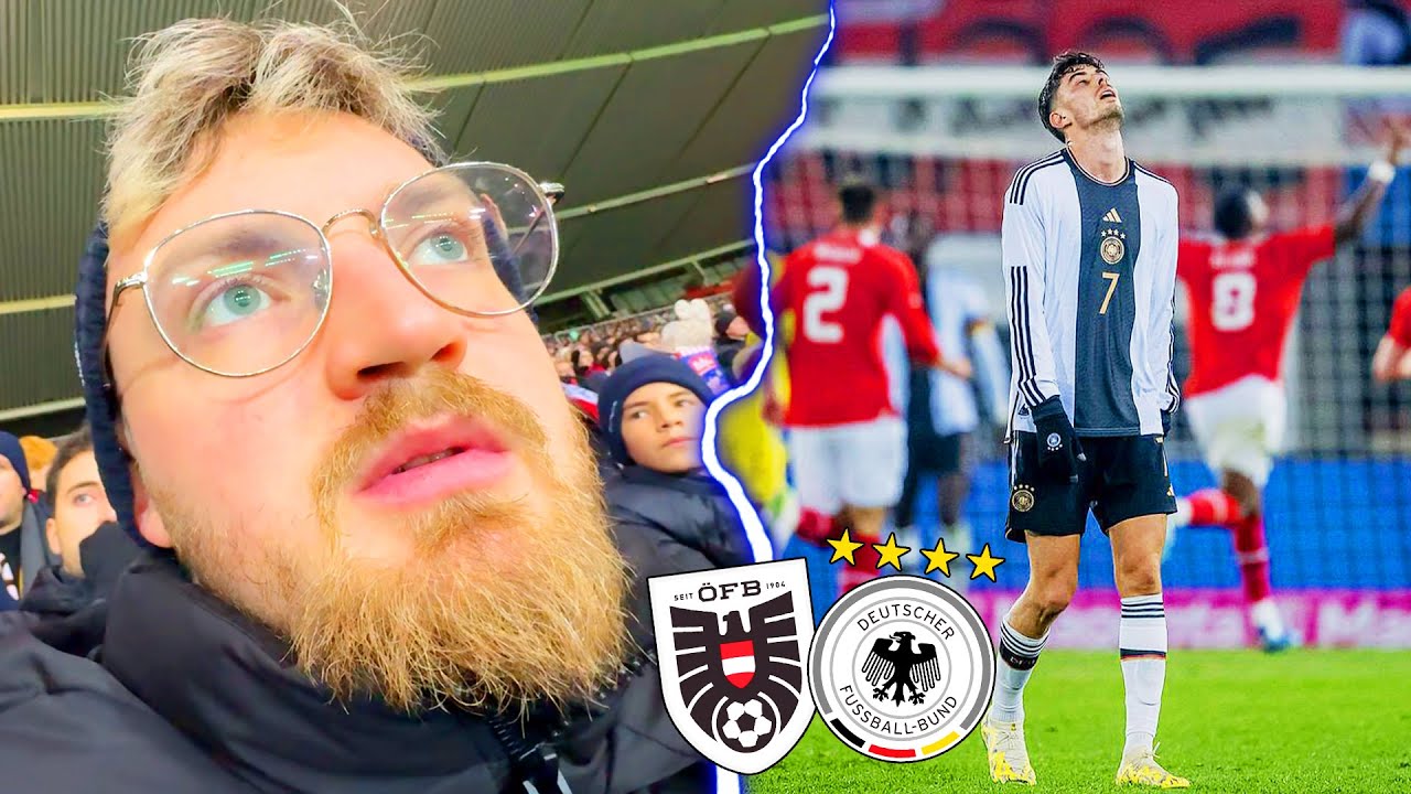 Österreich vs. Deutschland - Stadionvlog aus Wien 🇦🇹🇩🇪 | PURE ENTTÄUSCHUNG 😢 | ViscaBarca