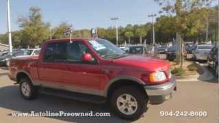 Autoline's 2002 Ford F-150 XLT FX4 Walk Around Review Test Drive