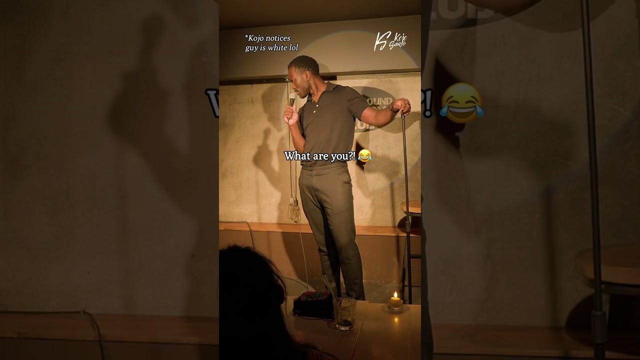 I found my white African brother in the crowd 🇬🇭