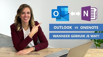 Werken met Outlook en OneNote | Hoe & Wanneer gebruik je wat? | [de verschillen uitgelegd]