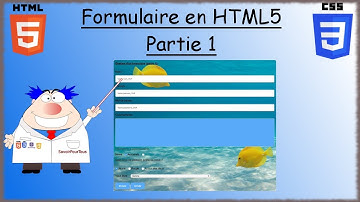 HTML5 / CSS3 - 27 - Formulaire partie 1
