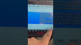 วิธีรีเซ็ตลิ้นปีกผีเสื้อนิสสันหลังล้าง | How to reset throttle(TPS) Nissan by autel mx900 #nissan