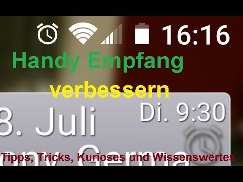 Handy Empfang verbessern Android IOS Smartphone Tipps + Tricks Kein Netz - Was tun?