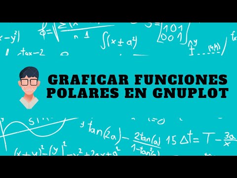 Graficar funciones polares en gnuplot