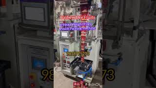 Cashew Dry fruits Pouch Packing machine.