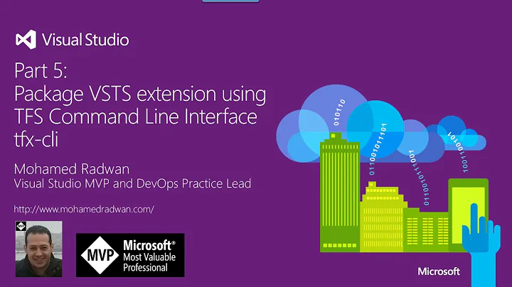 Package VSTS/Azure DevOps extension | TFS Command Line | VSIX Visual Studio tutorial -5