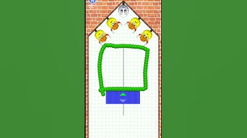 Draw to smash logic puzzle game level 5809 #gamingshort #logicpuzzlegame #hardpuzzle