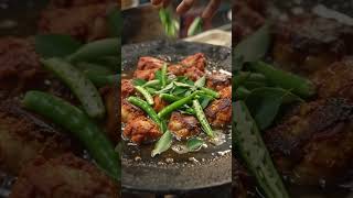 chicken fry in indian street #foodlover