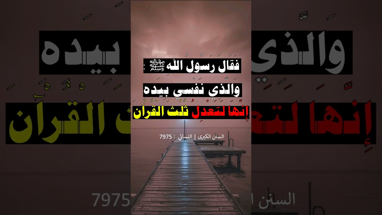 قام رجل من الليل فقرأ قل هو الله أحد السورة يرددها لا يزيد عليها - الشيخ عبد الرزاق البدر