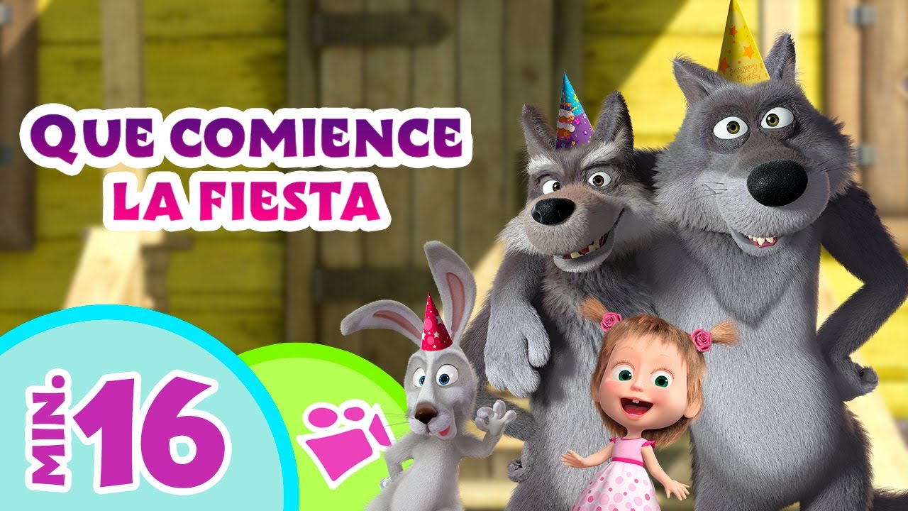 TaDaBoom Español 🥳🎉Que comience la fiesta 🥳🎉 Karaoke para niños 🎶 Masha y el Oso