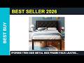 iPormis Twin Size Metal Bed Frame Faux Leather Review 2026