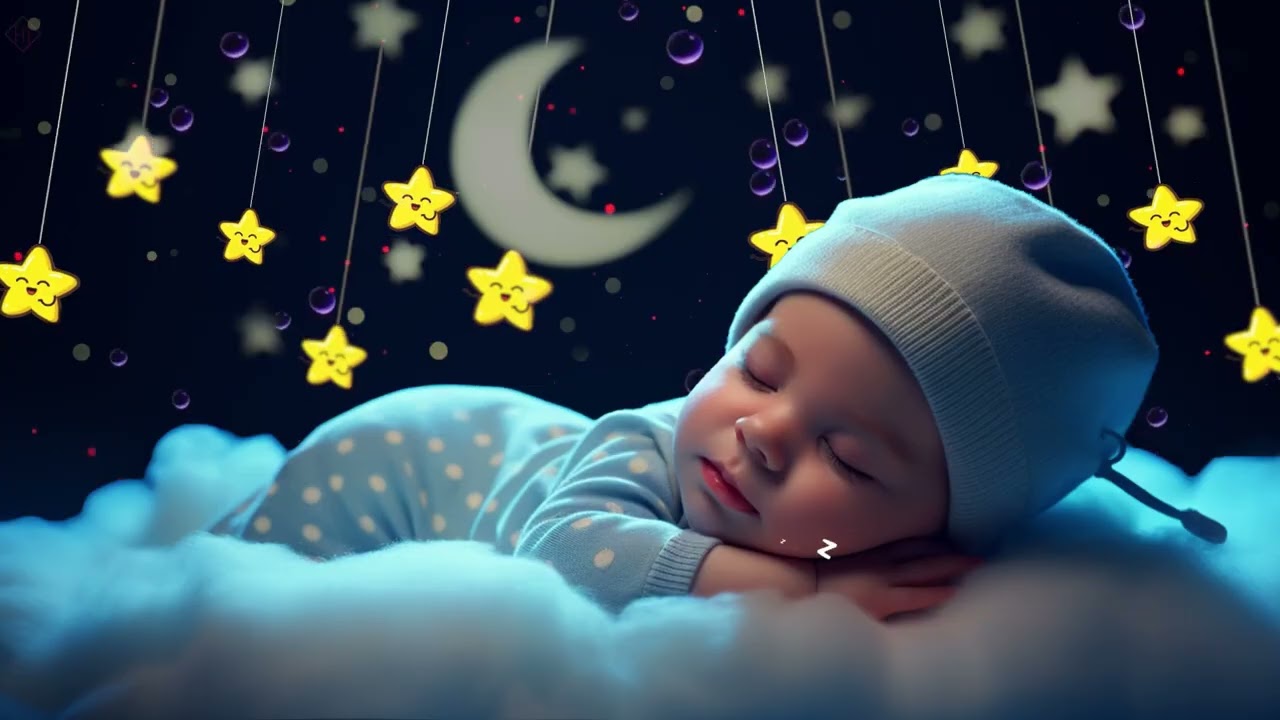 Mozart Brahms Lullaby 🎶 Baby Sleep Music 🌙 Soothing Sounds for Overcoming Insomnia Instantly