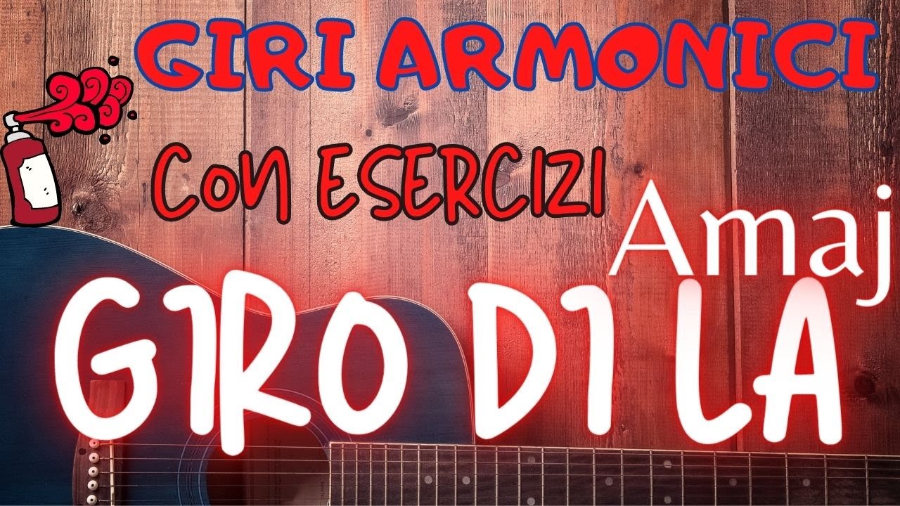 GIRO DI LA MAGGIORE - ESERCIZI RITMICI - A MAJOR - YouTube