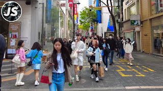 Seoul Myeong Dong Shopping District Walk | South Korea