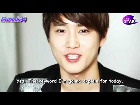 [ENG SUB] The Star EXO-K Suho 120510