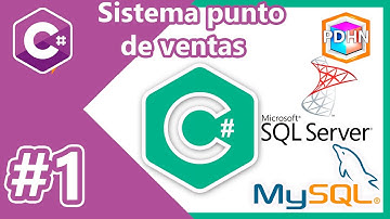 Como crear un sistema punto de ventas en C# con MySQL & SQL Server #1