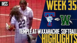 Waxahachie Softball Advances to Area Finals with 11-2 Win Over Temple screenshot 3