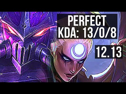 KASSADIN vs DIANA (MID) | 13/0/8, Legendary, 900+ games, 1.3M mastery | EUW Diamond | 12.13