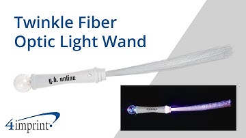 Twinkle Fiber Optic Light Wand by 4imprint