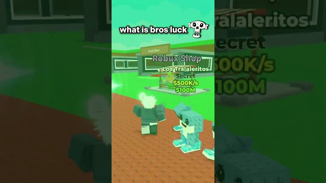 What Is My Luck Roblox Growagarden Stealabrainrot Funny