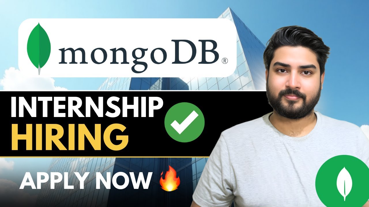 MongoDB Hiring Interns🔥Apply Now | 2027 - YouTube
