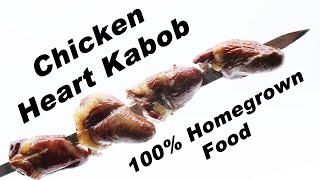 Cooking Delicious Chicken Hearts.