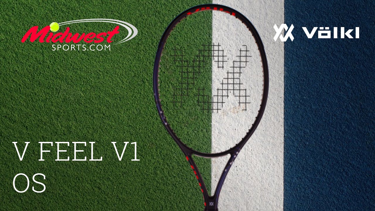 Volkl V Feel V1 OS Racquet Review Midwest Sports YouTube