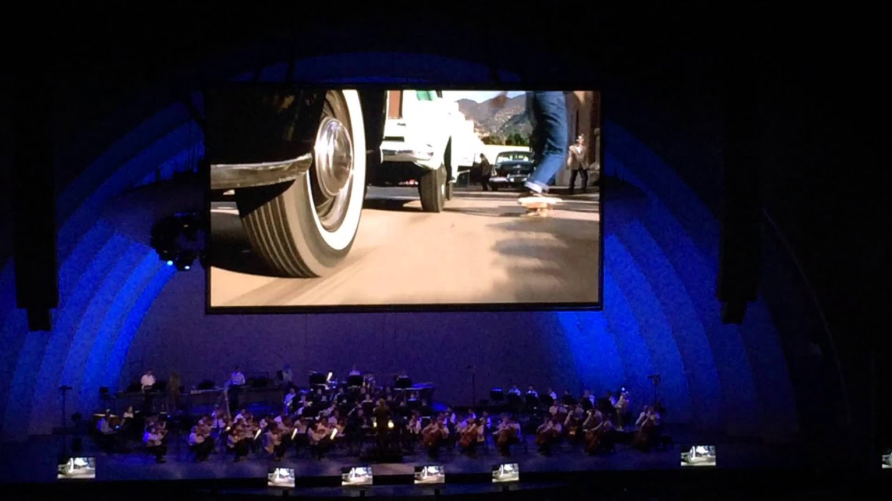 Back to the Future Live in Concert at the Hollywood Bowl Marty's Escape YouTube