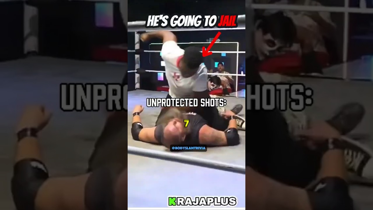 Rampage Jackson's Son ASSAULTS Pro Wrestler 