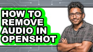 How to Remove Audio in Openshot (easy Method)