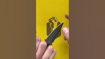 MOE Push Dagger - Self Defense Knife