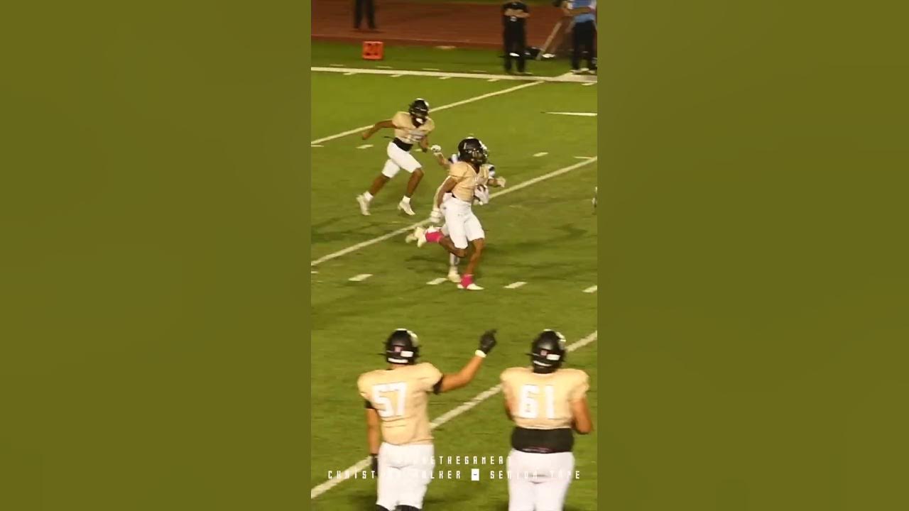 CHRISTIAN WALKER SENIORTAPE wherethegameat YouTube