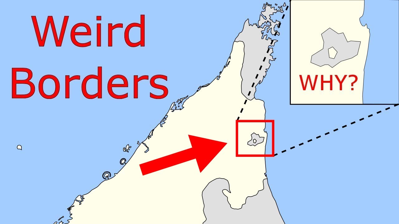 The strangest and most unusual state borders The strangest and most unusual state borders