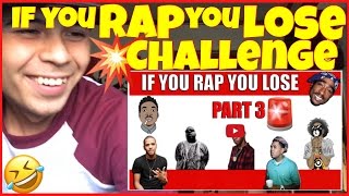 If You Rap You Lose Challenge | Reaction Therapy