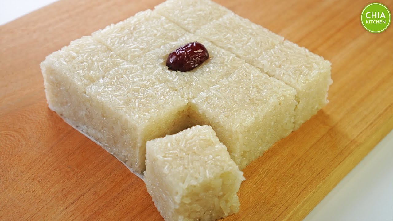 糯米椰奶这样做，香甜软糯，超可口，太简单了！传统椰香糯米糕